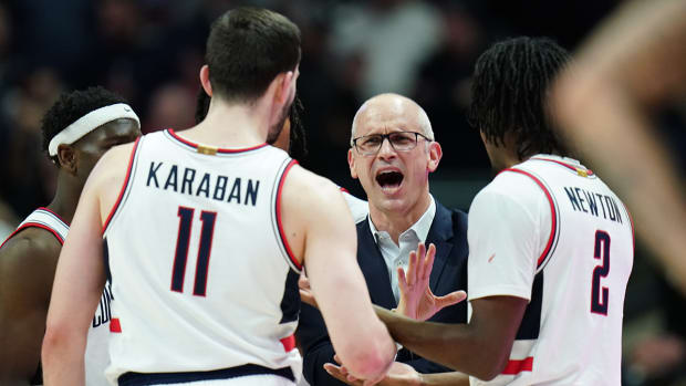 UConn head coach Dan Hurley